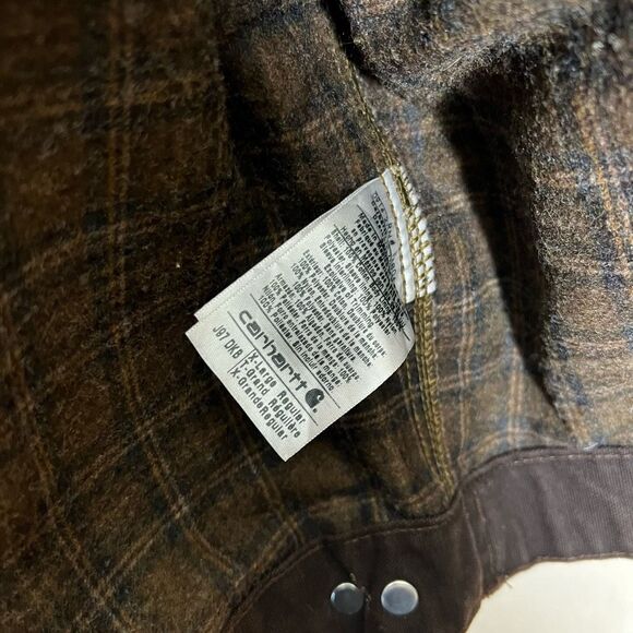 Carhartt Detroit Dark Brown Mexico Jacket XL - Picture 10 of 10